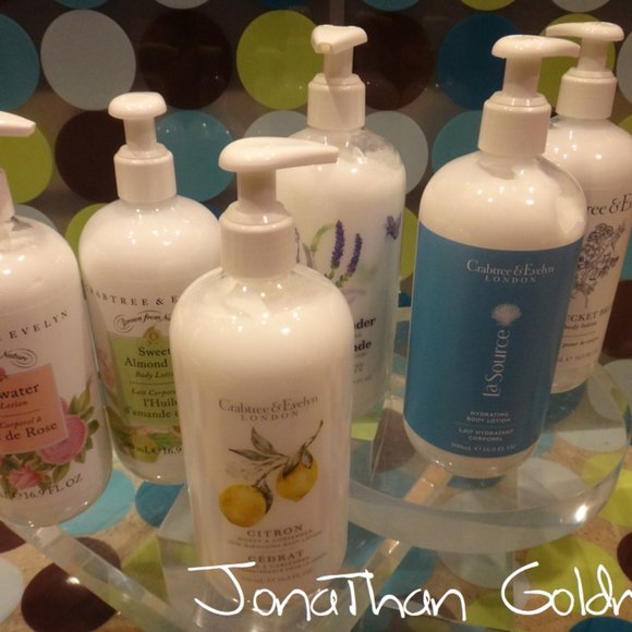 GROUP Crabtree & Evelyn Rosewater Nantucket Briar Lavender La Source Lotion NEW